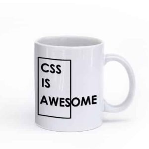 CSS is Awesome mug (11 oz)
