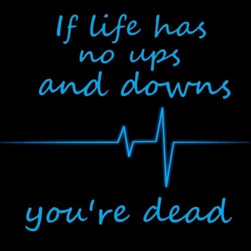 If Life Has No Ups and Downs