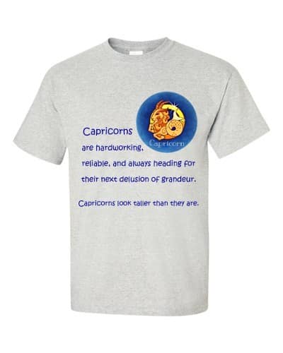 Capricorn T-Shirt (ash)