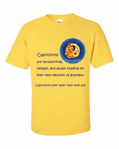 Capricorn T-Shirt (daisy)