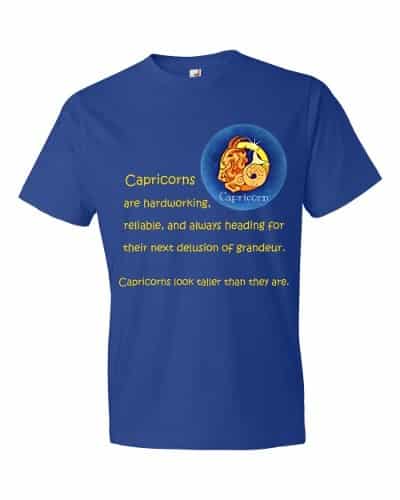 Capricorn T-Shirt (royal)