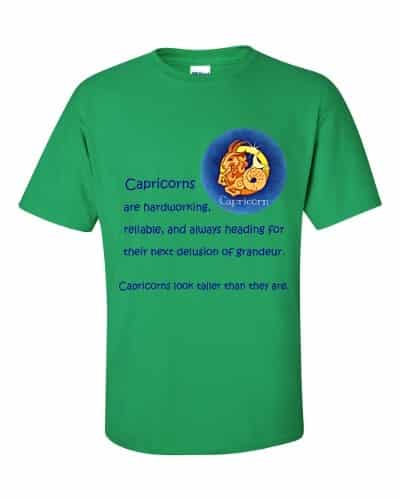 Capricorn T-Shirt (shamrock)