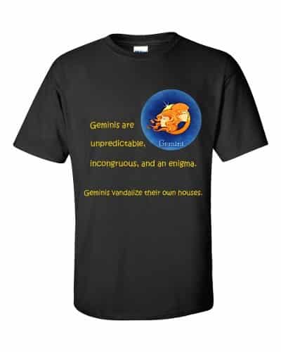 Gemini T-Shirt (black)