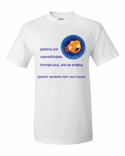 Gemini T-Shirt (white)