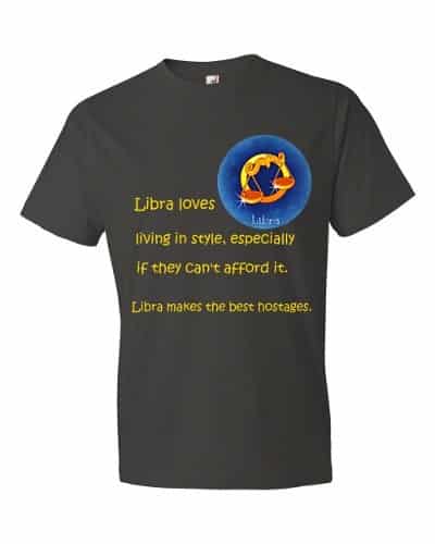 Libra T-Shirt (smoke)