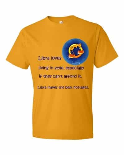 Libra T-Shirt (tangerine)