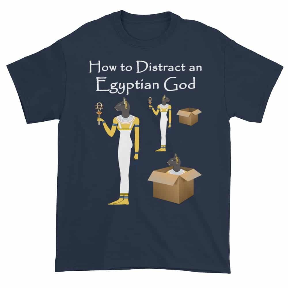 How to Distract an Egyptian God (navy)