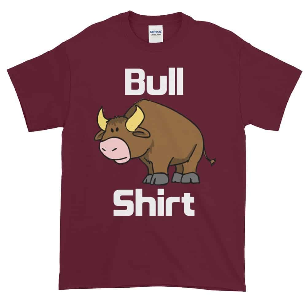 Bull Shirt T-Shirt (maroon)