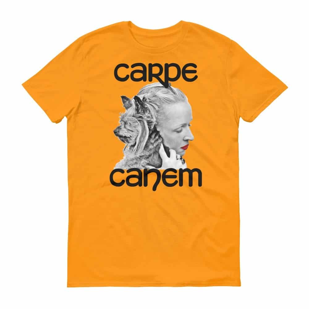 Carpe Canem T-Shirt (tangerine)