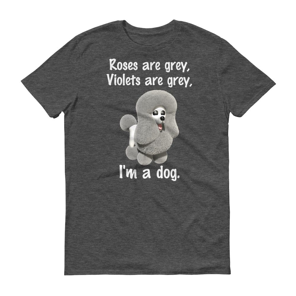 Roses are Grey T-Shirt (smoke)