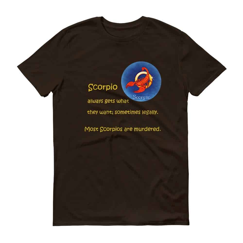 Scorpio T-Shirt (chocolate)