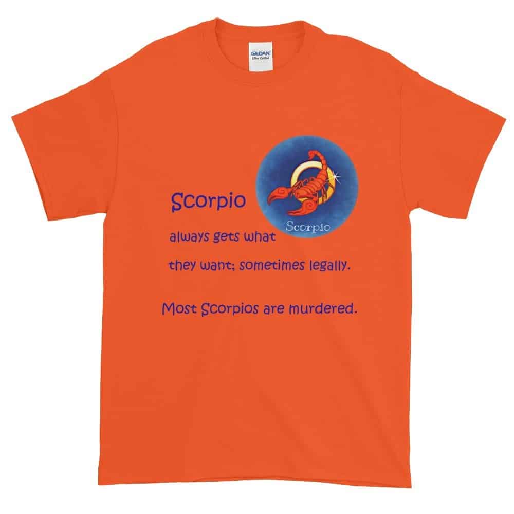 Scorpio T-Shirt (orange)