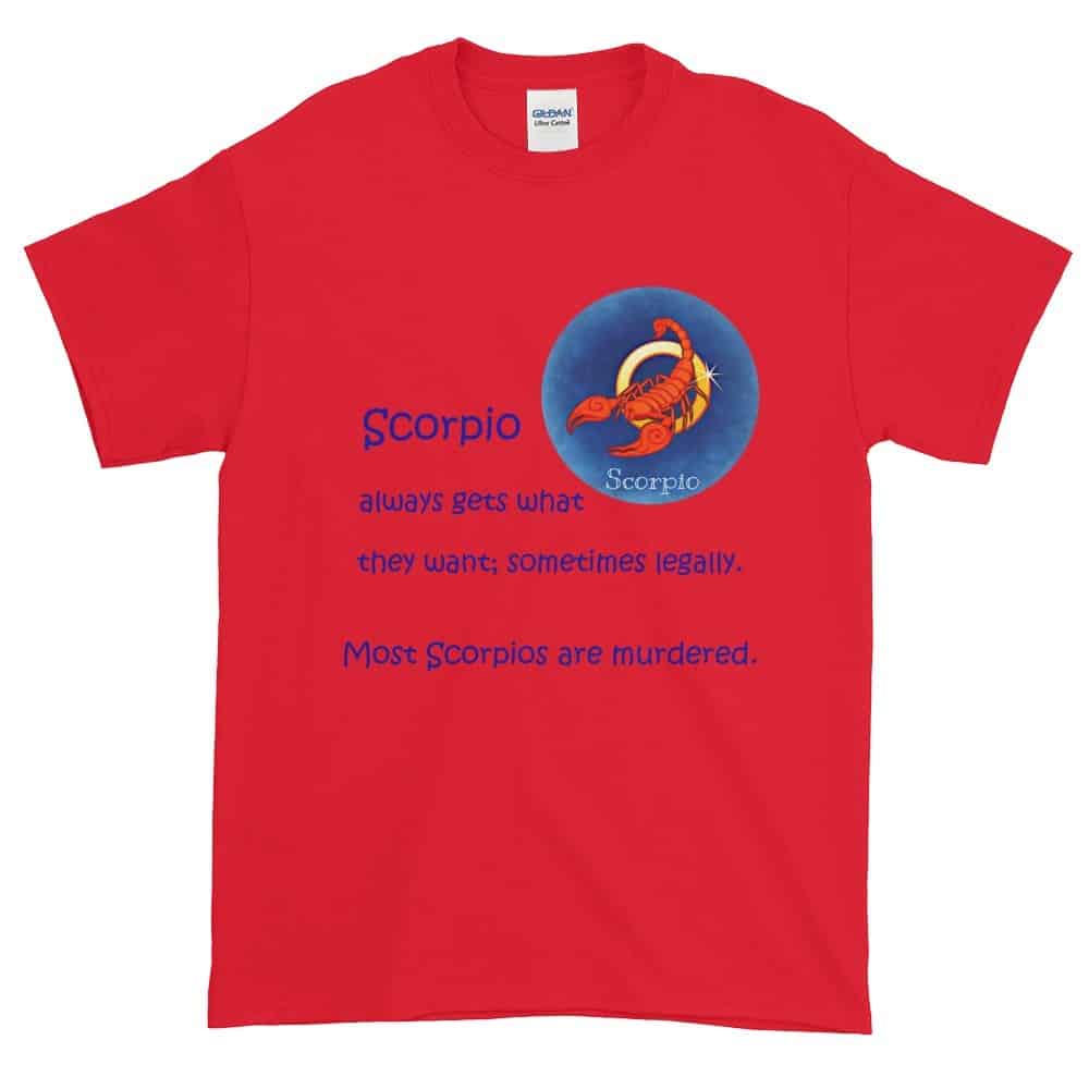 Scorpio T-Shirt (red)