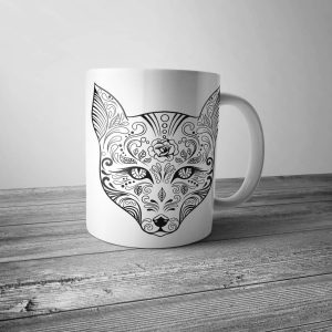 Sugar Fox Colouring Mug