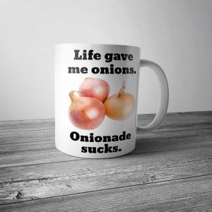 Life Gave Me Onions Mug