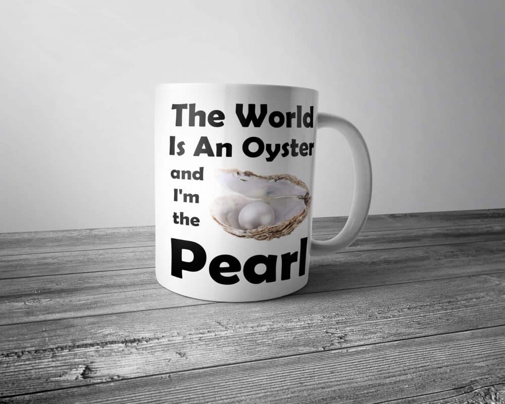 The World is an Oyster Mug