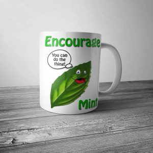 Encourage Mint Mug