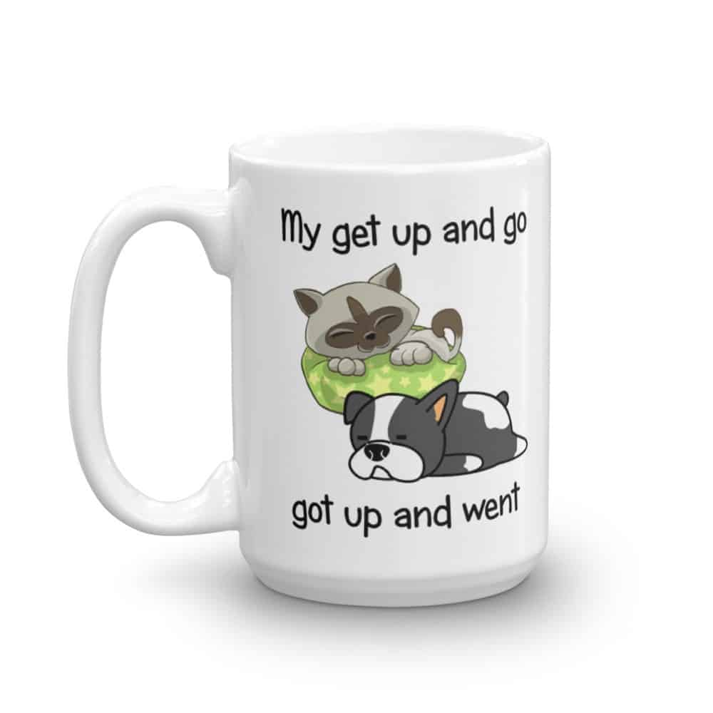 My Get Up and Go Mug