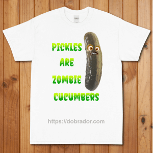 Pickles are Zombie Cucumbers T-Shirt
