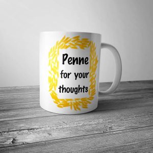 Penne for Your Thoughts Mug