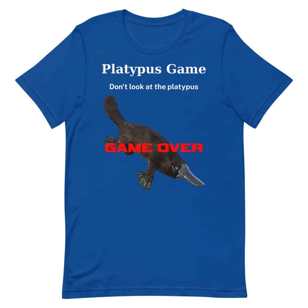 Platypus Game T-Shirt (Unisex)