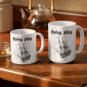 Holey Ship Mug