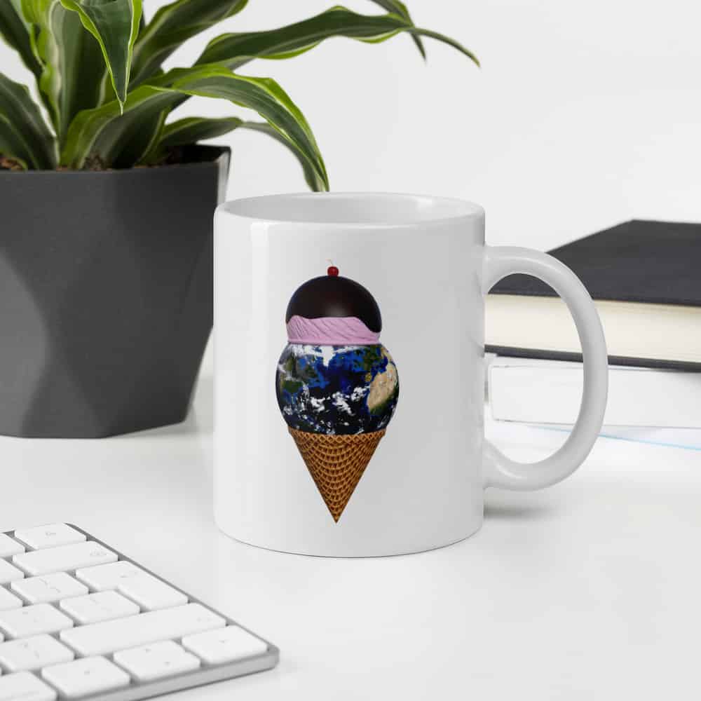 Earth Cream Cone Mug