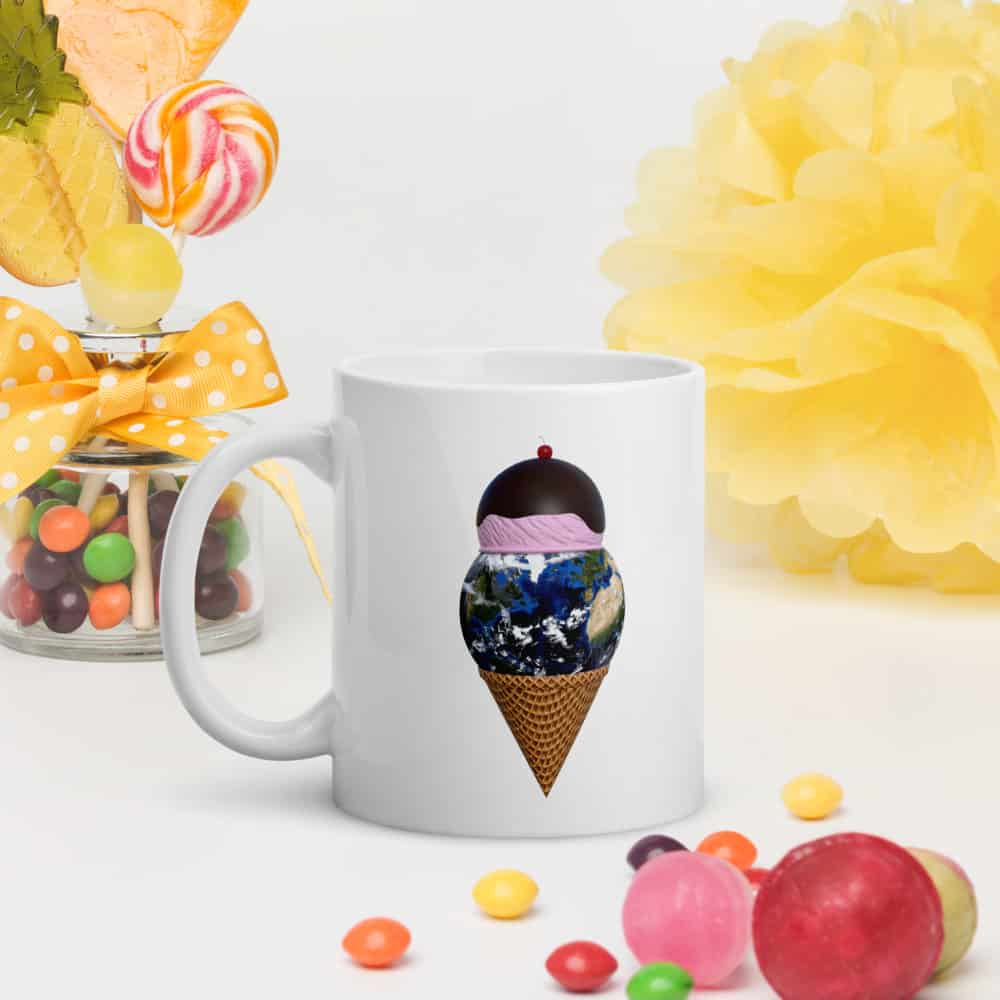 Earth Cream Cone Mug