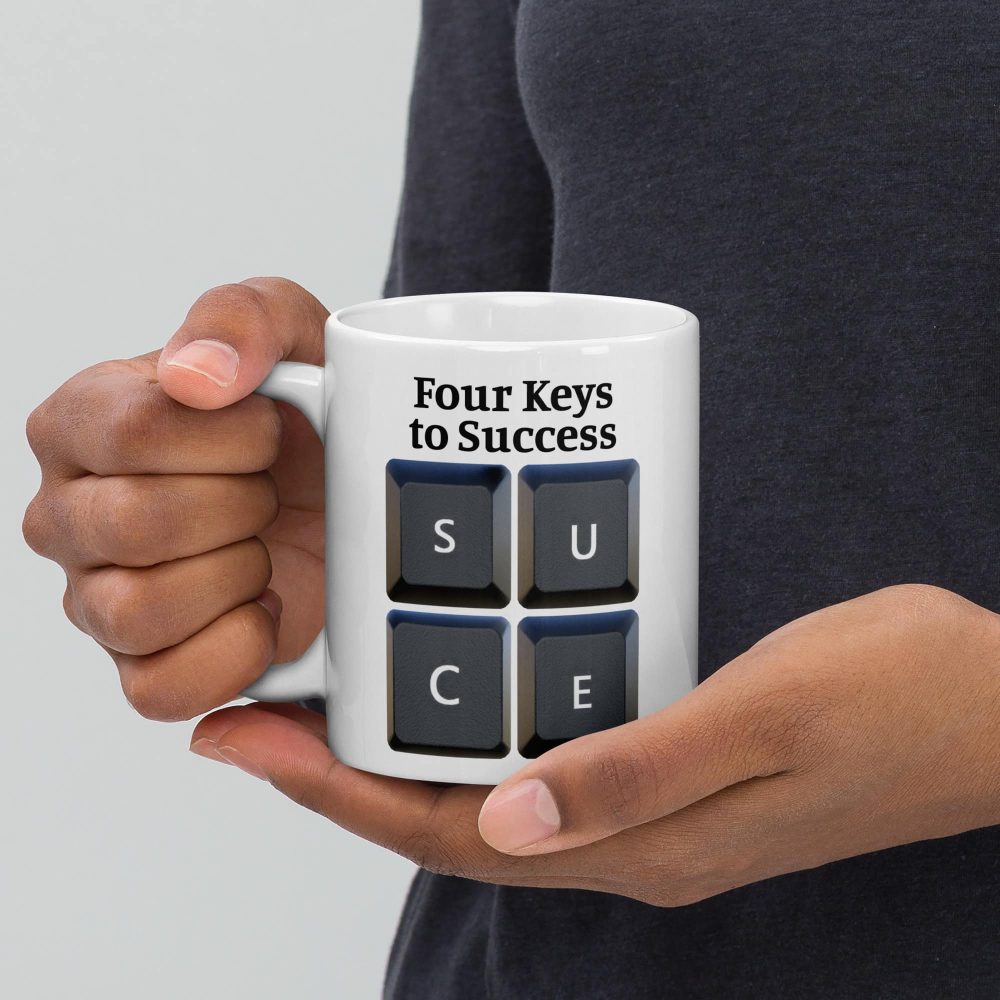 Four Keys to Success Mug