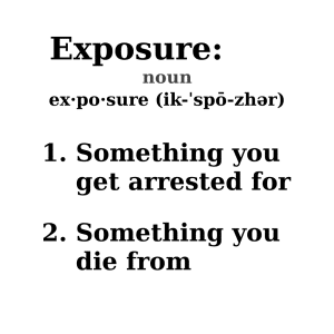 Exposure Definition