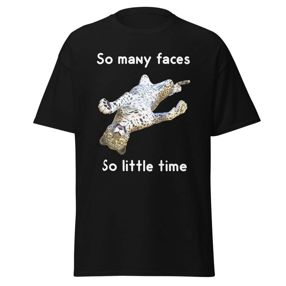 So Many Faces, So Little Time Leopard T-Shirt