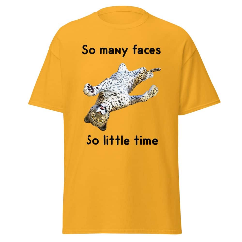 So Many Faces, So Little Time Leopard T-Shirt