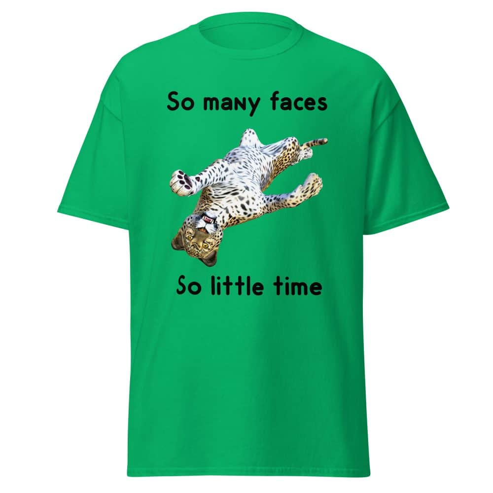 So Many Faces, So Little Time Leopard T-Shirt