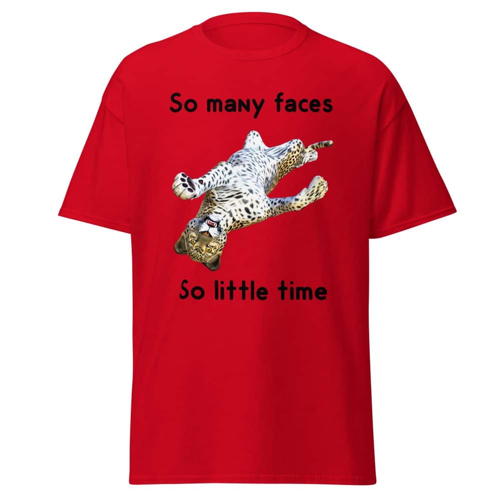 So Many Faces, So Little Time Leopard T-Shirt