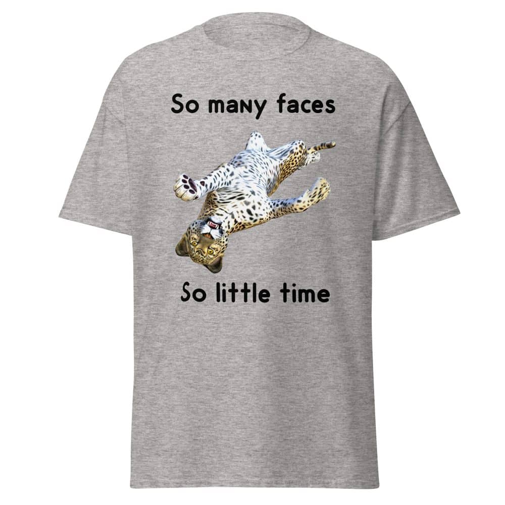 So Many Faces, So Little Time Leopard T-Shirt