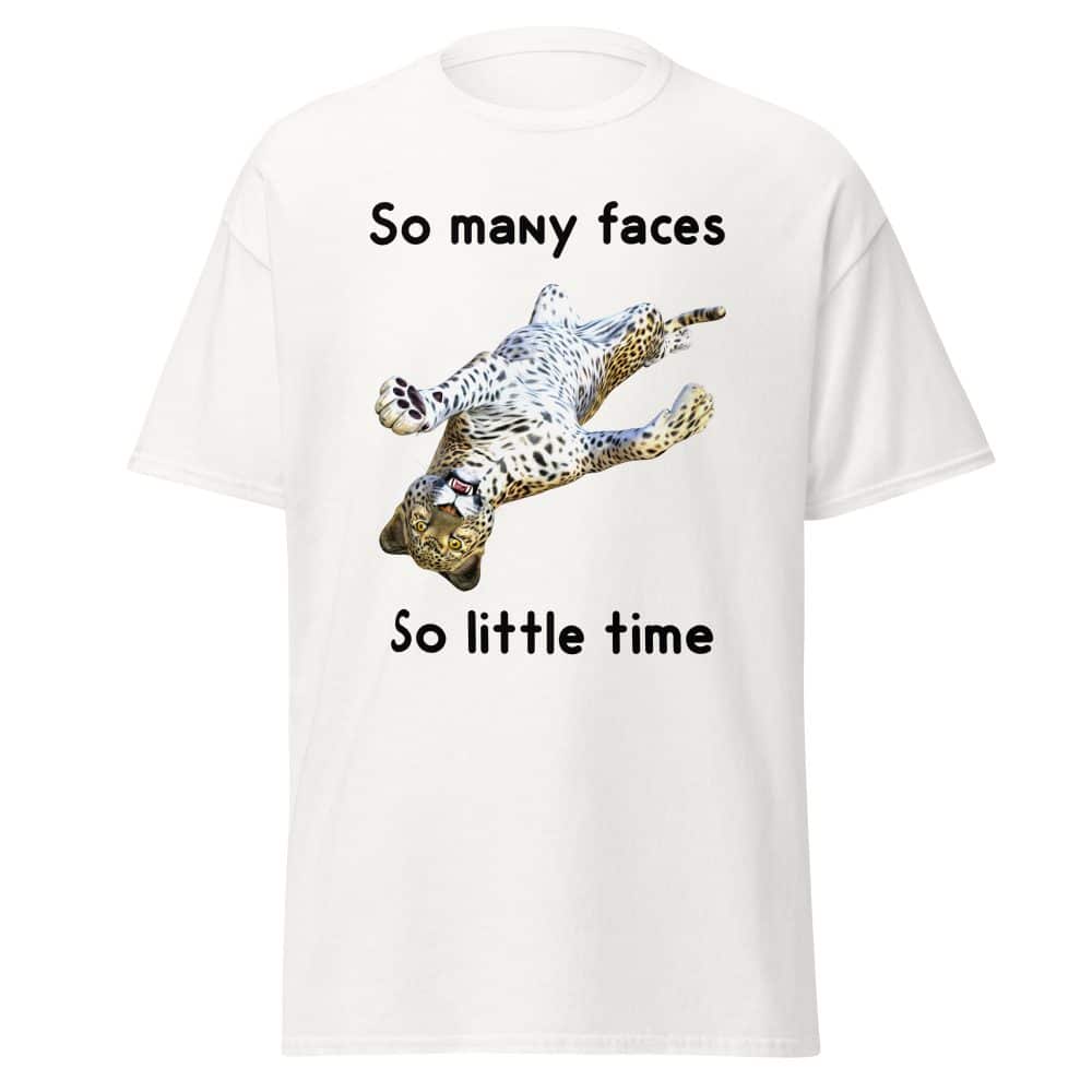 So Many Faces, So Little Time Leopard T-Shirt