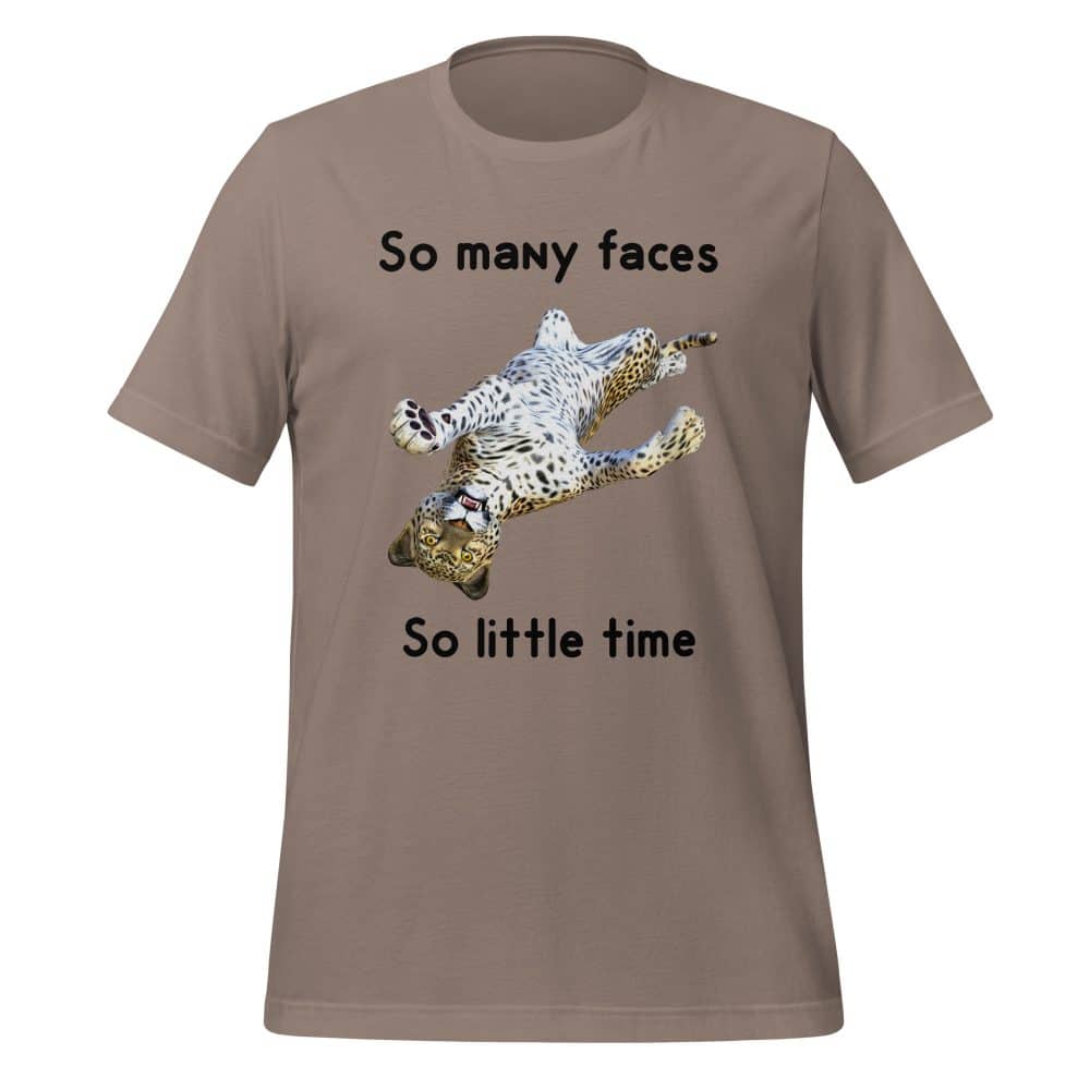 So Many Faces, So Little Time Leopard T-Shirt