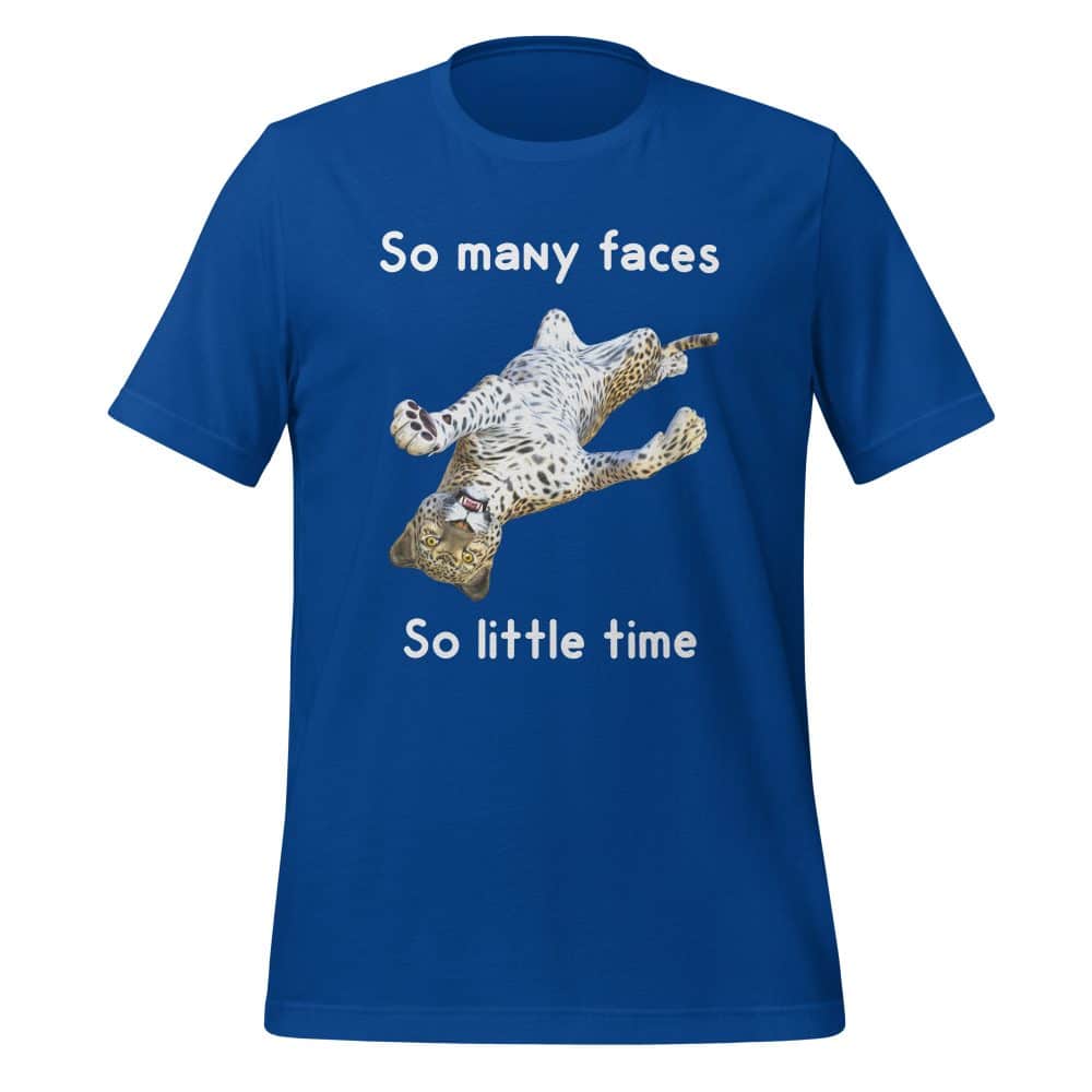 So Many Faces, So Little Time Leopard T-Shirt